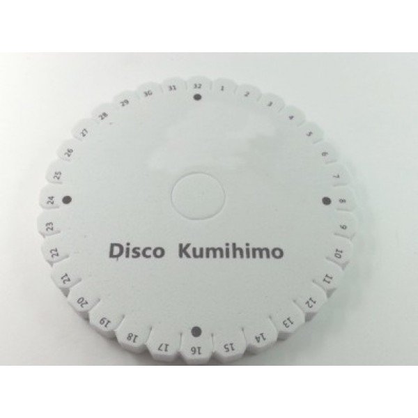 Lot De 5 Disques Kumihimo à 64 Fentes - Pour Tissage De Bracelets - En Mousse Ronde De 15 Cm