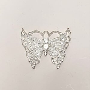 filigrana mariposa plata