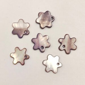 Colgante Flor de Nácar-lila