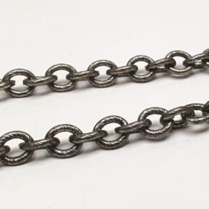 cadena plata vieja eslabon 9mm