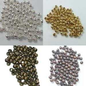 Bola metálica  3mm. CALIDAD SUPERIOR varios colores (50 unidades)