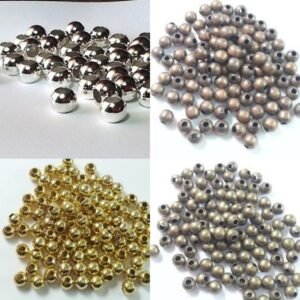 Bola metálica 5mm CALIDAD SUPERIOR  varios colores (10 unidades)