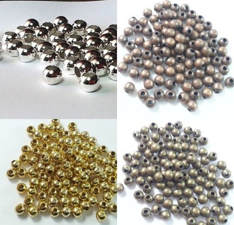 Bola metálica 5mm CALIDAD SUPERIOR varios colores (10 unidades)